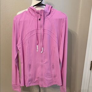 Lululemon Pink Hooded Jacket size 14